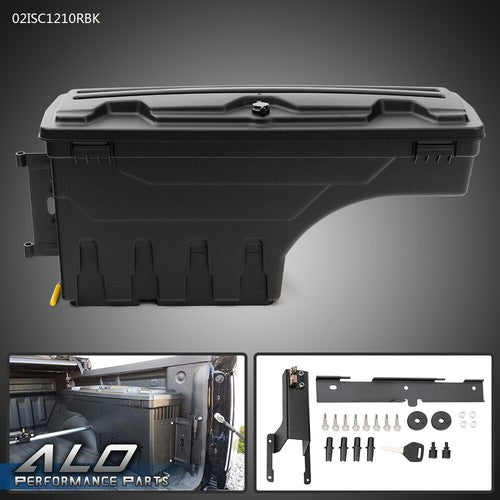 Solid Spare Fit For 17-2020 Ford F-250 F-350 Super Duty Truck Bed Storage Box Toolbox Right