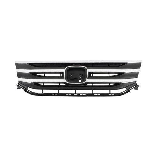 Solid Spare Replaces Front Bumper Upper Grille Grill Compatible For Honda Odyssey 2011-2013