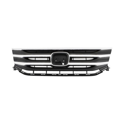 Solid Spare Replaces Front Bumper Upper Grille Grill Compatible For Honda Odyssey 2011-2013