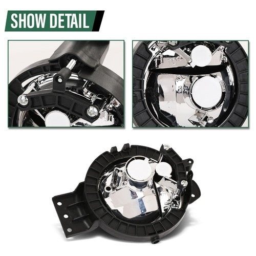Solid Spare Fog Lights Lamps Left+Right Fit For 2011-2016 Mini Cooper R60 R61 63179802163