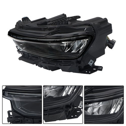 Solid Spare Left Headlight For 21-22 Jeep Grand Cherokee w/Animation w/o Leveling LED DRL