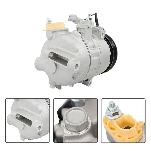 Solid Spare Fit For Ram 1500 2014-2018 Ram 1500 Classic 2019-2022 68140664AC A/C Compressor