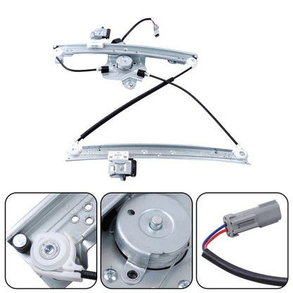 Solid Spare 748-619 For Chrysler 300 06-10 Dodge Charger 06-09 Window Regulator FL W/ Motor