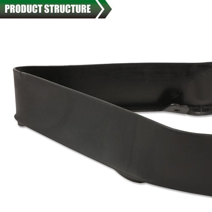 Solid Spare Fit For 16-21 Chevrolet Malibu Front Bumper Grille Lower Air Deflector Black