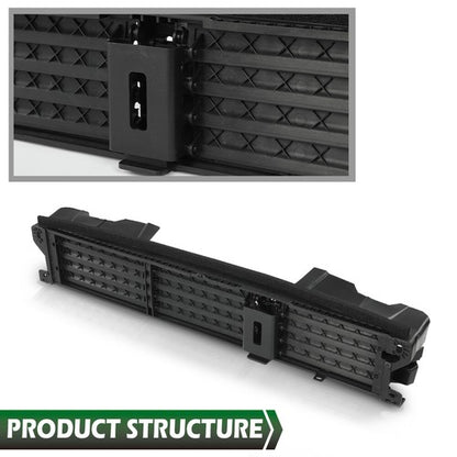 Solid Spare Fit For 2021-2022 Nissan Rogue Radiator Grille Shutter 214216RR0A NI1206107