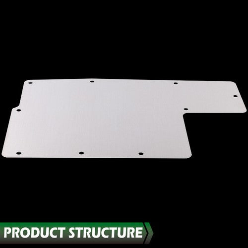 Solid Spare Fit For 1961-1962 Chevrolet Impala Aluminum A/C Heater Delete Panel Plate