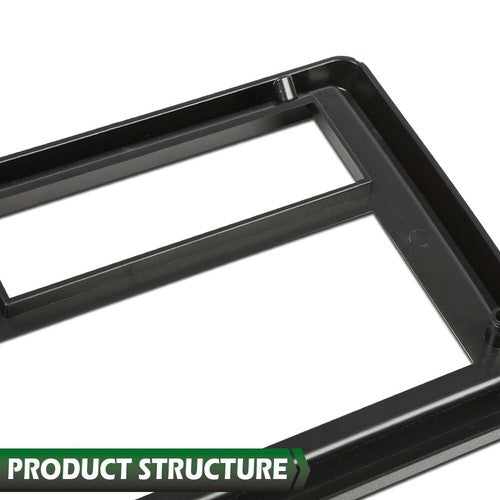 Solid Spare Fit For 81-88 Chevy Monte Carlo El Camino/GMC Caballero Radio Face Plate