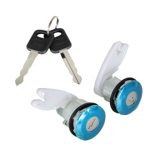 Solid Spare For Ford Mercury Truck Mazda SUV series Door Lock Cylinder & Keys Set of 2