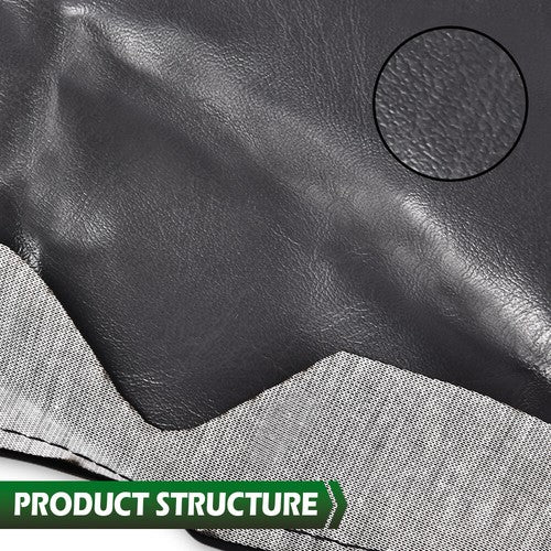 Solid Spare Fit For 2006-2009 Yamaha Wolverine 350 Standard ATV Seat Cover Black Seat Cover