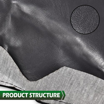 Solid Spare Fit For 2006-2009 Yamaha Wolverine 350 Standard ATV Seat Cover Black Seat Cover