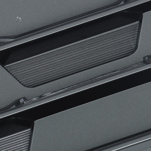 Solid Spare Lower Bumper Grille Dark Gray With Sensor Holes For Toyota Grand Highlander 2024