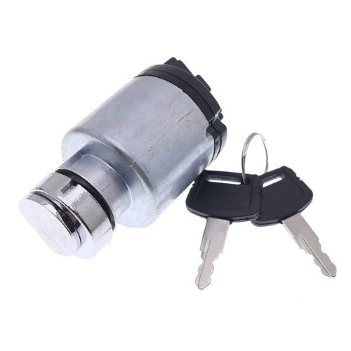 Solid Spare Ignition Switch W/ 2 keys 4469337 For Hitachi John Deere JD Excavators