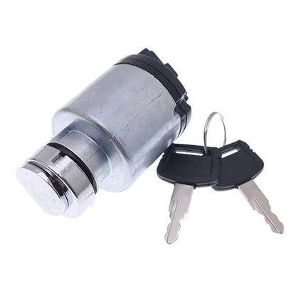 Solid Spare Ignition Switch W/ 2 keys 4469337 For Hitachi John Deere JD Excavators