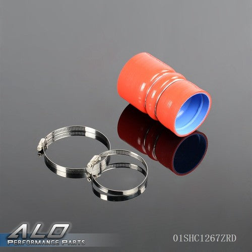 Solid Spare Silicone Intercool Intake Hose Kit Fit For 03-2010 Ford F250 F350 6.0 Diesel Red