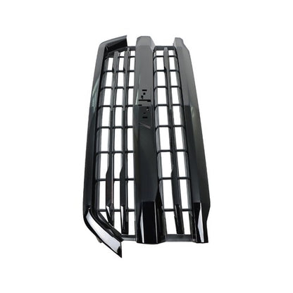 Solid Spare Front Bumper Upper Grille Assembly ABS Black For Chevy Silverado 1500 2016-2018