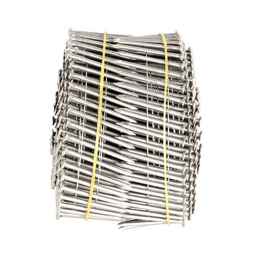 Solid Spare 15 Degree Wire Coil 1-1/2 ×.09 Ring Shank Stainless Steel Siding Nails 3600Pcs