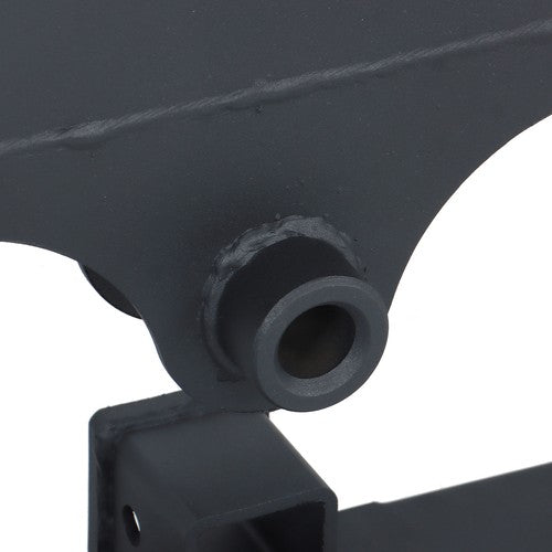 Solid Spare Heavy-Duty Pallet Fork Frame W Receiver Hitch & Spear Sleeves Skid Steer 4000lb