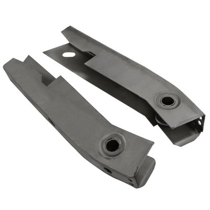 Solid Spare Rear Shackle Mount Frame Rust Repair Kit For 86-95 Jeep Wrangler YJ 2PCS