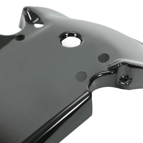 Solid Spare Front Fender ABS Heavy Duty Black For Honda ATC200X ATC 200X 1983 1984 1985