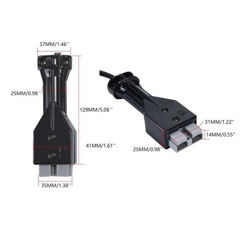 Solid Spare 36V Volt Golf Cart Battery Charger Fit For MARATHON 83-94 SB50 EZ GO Club Car