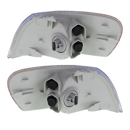 Solid Spare Pair Corner Parking Signal Lights Headlights Combo For Toyota Corolla 1998-2000