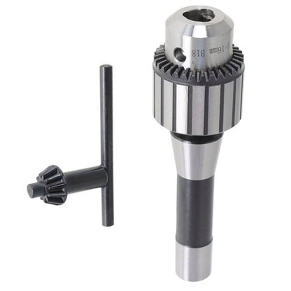 Solid Spare New Super Heavy Duty Drill Chuck 5/8" Capacity With R8 Shank & Tightening Key R8