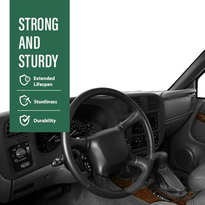 Solid Spare Fit For 98-05 S10 Blazer Jimmy Sonoma Double Din Dash Radio Cluster Bezel Black