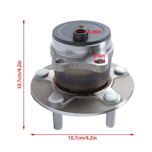 Solid Spare 2Pcs Wheel Hub Bearings Rear For Mitsubishi Lancer Outlander 2.4L 2008-2013 FWD