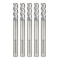 Solid Spare 5 Pack 3/16" 3 Flute Regular Length Carbide End Mill For Aluminum