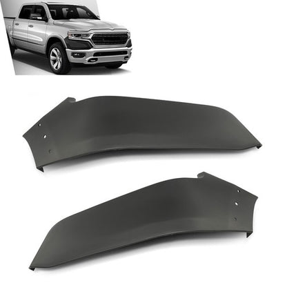 Solid Spare Fit For 2019-2022 Dodge Ram 1500 Front Bumper Filler Panel Left & Right Side