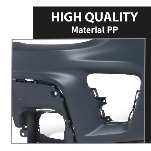 Solid Spare Front Upper Bumper Cover Fascia Fit For 2019-2023 Jeep Renegade 6VM44TZZAA