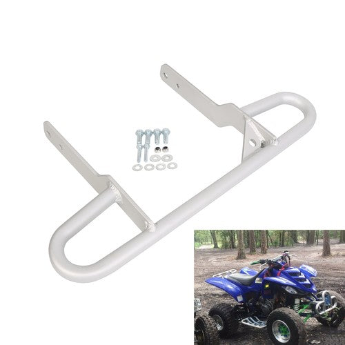 Solid Spare Rear Grab Bar Bumper Bracket For Yamaha Raptor 660 660R YFZ450 2001-2009 Silver
