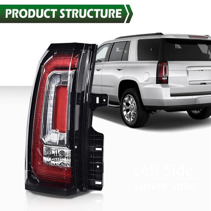 Solid Spare Left Driver Side Tail Light Fit For GMC Yukon XL 2015-2020 Rear Brake Stop Lamp