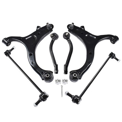 Solid Spare Fit For Kia Sorento 2011-2013 6Pcs Control Arms Ball Joint Tie Rods K621685