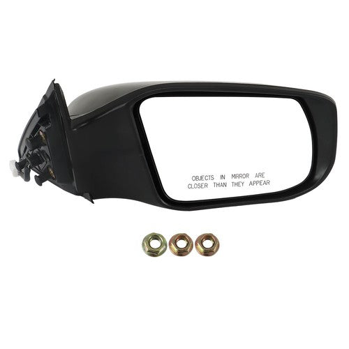 Solid Spare For Nissan Altima 2013-2018 Right Passenger Side Mirror Plastic Black NI1321223