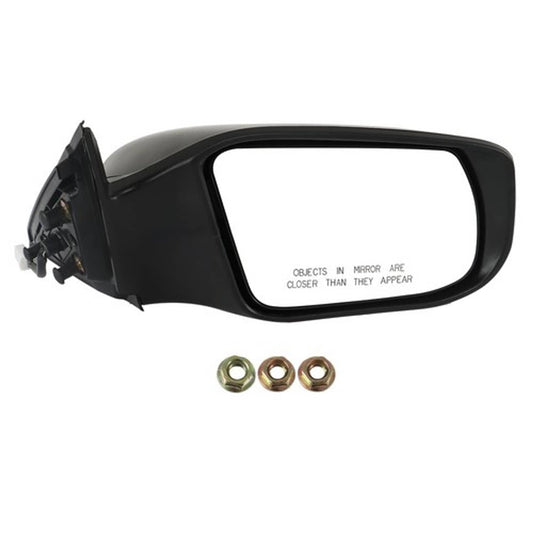 Solid Spare For Nissan Altima 2013-2018 Right Passenger Side Mirror Plastic Black NI1321223