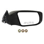 Solid Spare For Nissan Altima 2013-2018 Right Passenger Side Mirror Plastic Black NI1321223