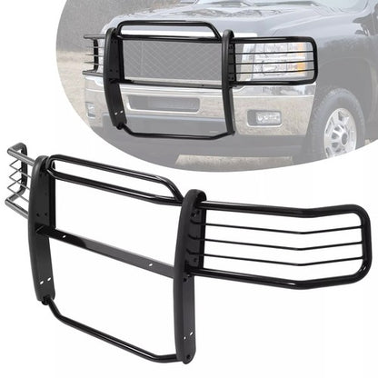Solid Spare Bumper Grill Brush Guard For 07-13 Chevy Silverado 1500 New Body Style