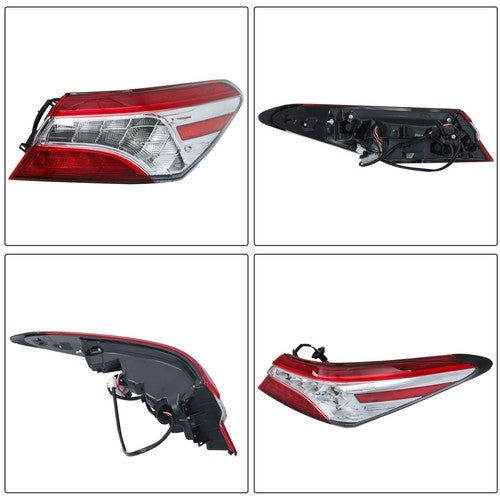 Solid Spare Right Outer Tail Light Lamp For Toyota Camry XLE XSE 2018-20 LED Passenger Side