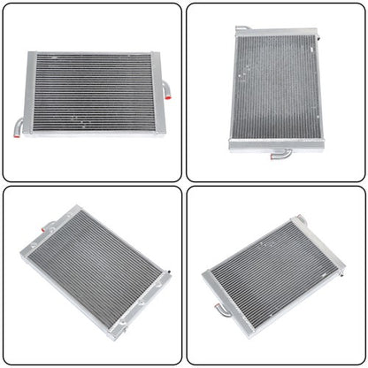 Solid Spare 2-Row Aluminum Radiator For 2017 2018 2019 2020 2021 POLARIS RZR 1000 XP S Turbo