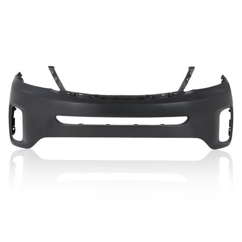 Solid Spare Front Bumper Cover w/ Fog Light Hole KI1000164 Fit For 2014-2015 Kia Sorento