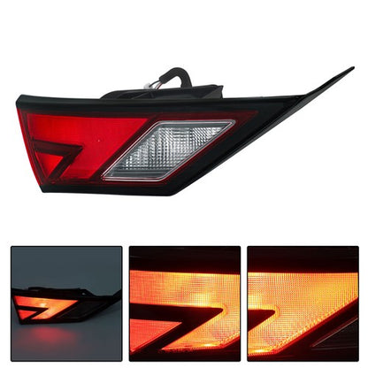 Solid Spare For Nissan Sentra 2021-2022 2023 Inner Tail Light Assembly Driver Left Side Lamp