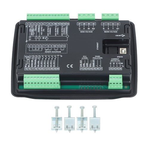Solid Spare HGM6120N Replacement Automatic Start Generator Controller Voltage Controller