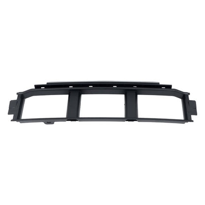 Solid Spare For Ford F150 2021 2022 2023 Front Chrome Steel Bumper and Plastic Grille Trim