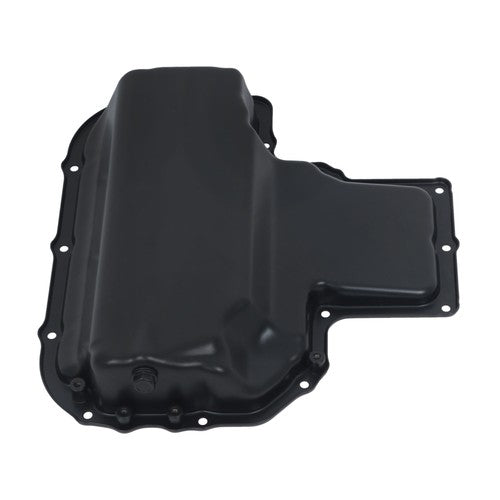 Solid Spare Black Engine Oil Pan w/ Drain Plug 264-866 For Mercedes-Benz E320 E350 2006-2009