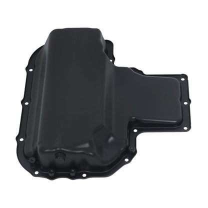 Solid Spare Black Engine Oil Pan w/ Drain Plug 264-866 For Mercedes-Benz E320 E350 2006-2009
