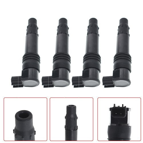 Solid Spare 4PCS 129700-4400 Ignition Coils Packs For Suzuki Hayabusa GSX1300R 99-09 11-12