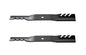Solid Spare (2) Mulching Blades for John Deere 38" M112991, M82408, M83459, M84472