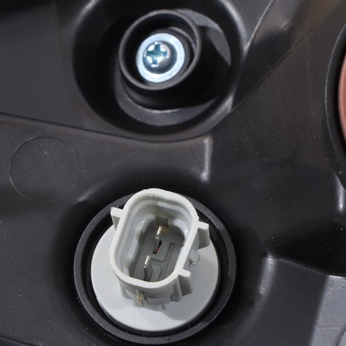 Solid Spare International ProStar Black Housing Projector Headlights Pairs For 2008-2016