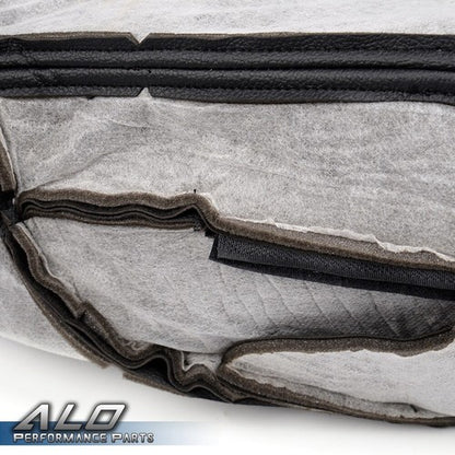 Solid Spare Console Jump Leather Armrest Cover For 2007-2013 Chevy Silverado 1500 2500 3500